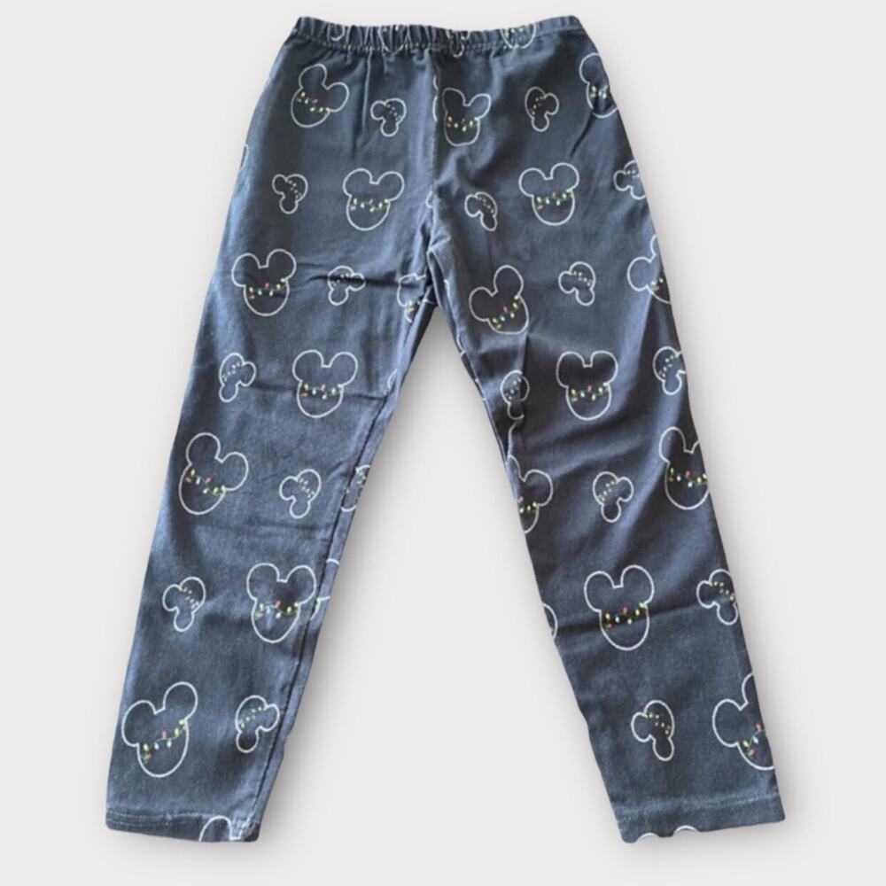My Littlest 1 (5T) Mickey Christmas Lights Leggings